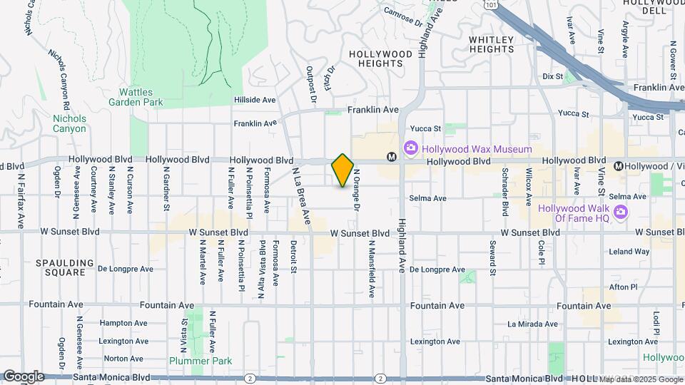 7024 Hawthorn Ave Mapa y Detalles de la Ubicación