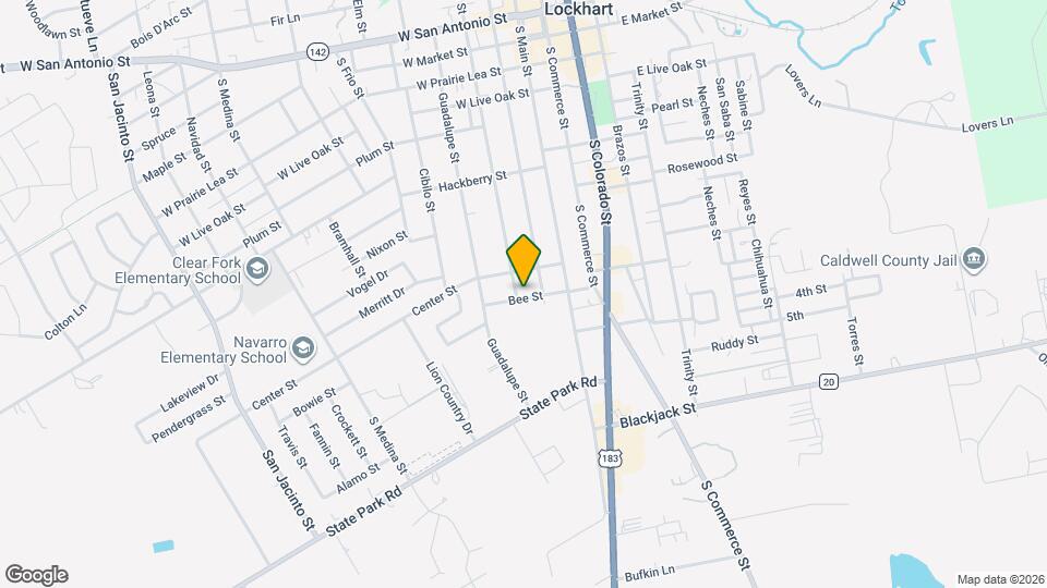 820 S Blanco St Mapa y Detalles de la Ubicación