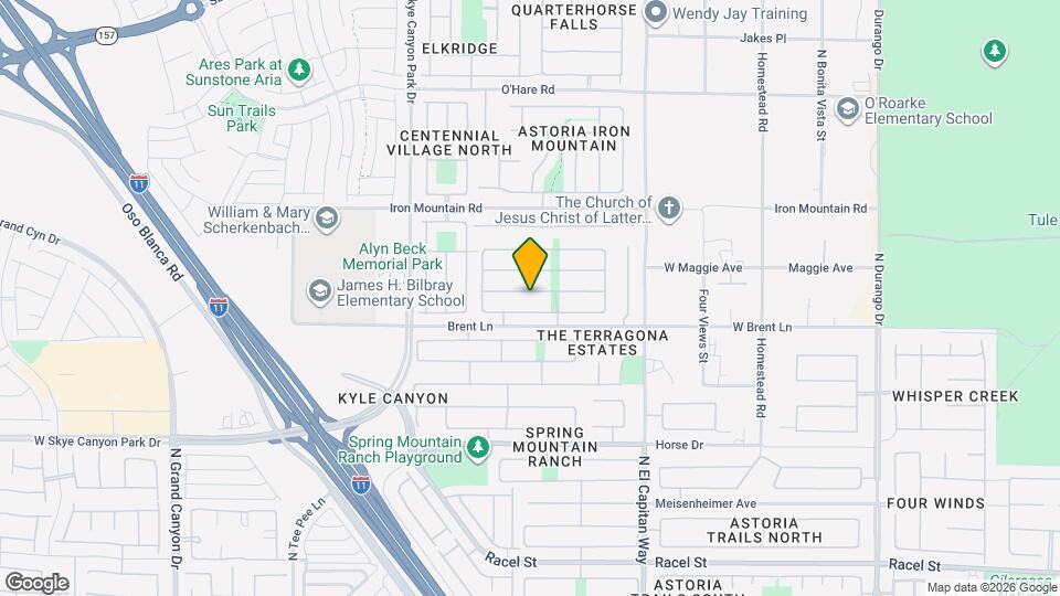 9017 Wind Warrior Ave Mapa y Detalles de la Ubicación