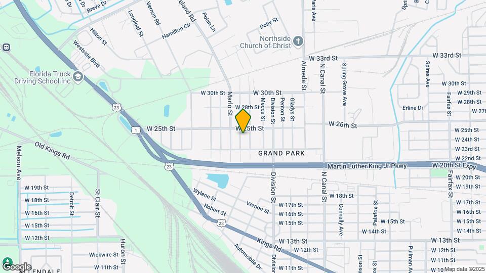 3411 Marland St Map and Location Details