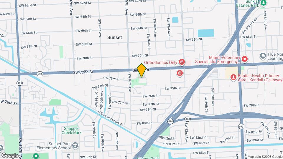 7238 SW 94th Pl Mapa y Detalles de la Ubicación