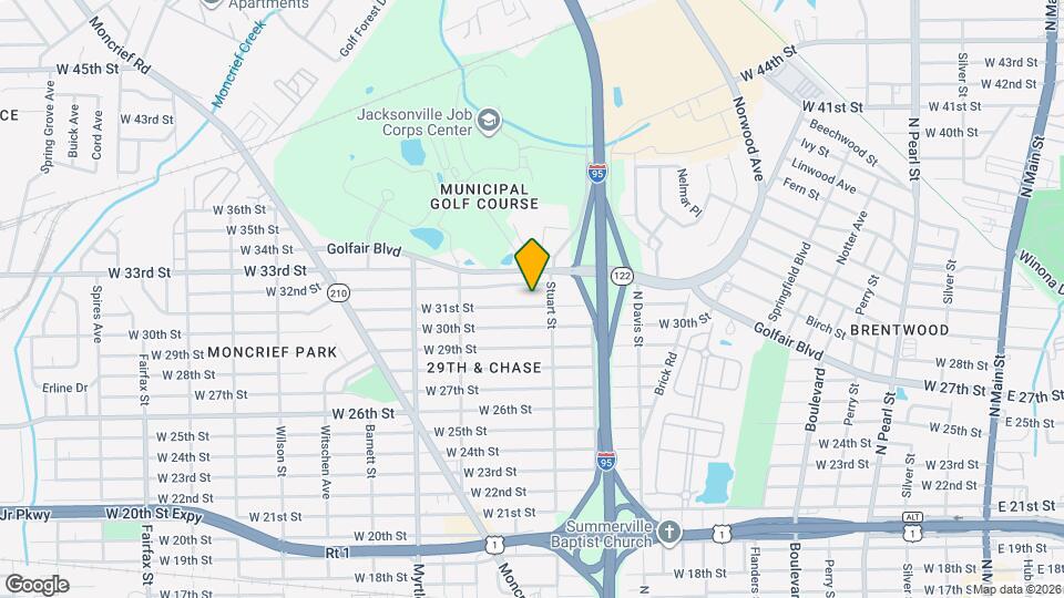 1109 W 31st St Map and Location Details