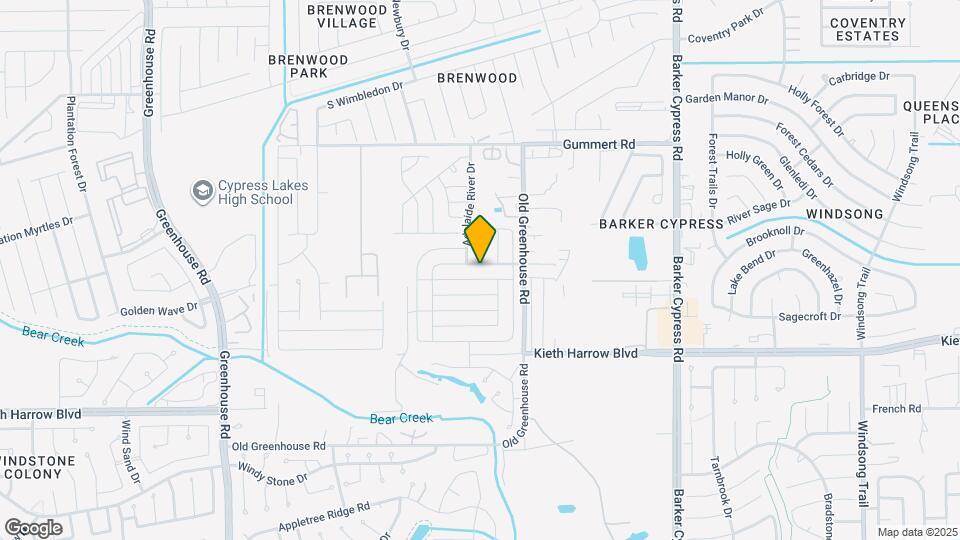 18543 Queesborough Creek Rd Map and Location Details