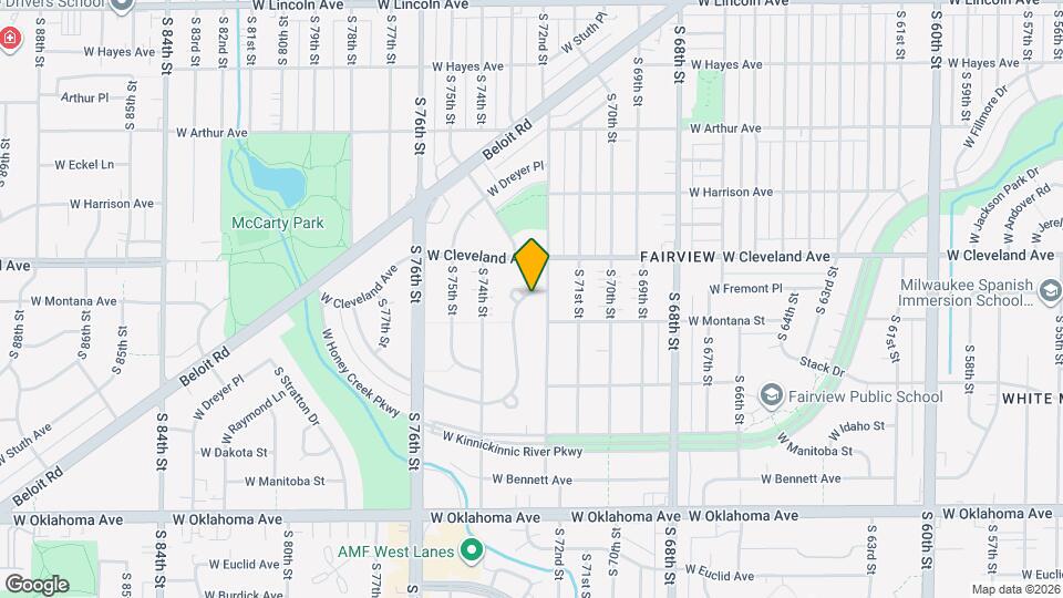 2716 S Cleveland Park Dr Map and Location Details