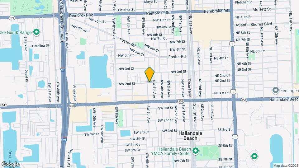 136 NW 6th Ave Map and Location Details