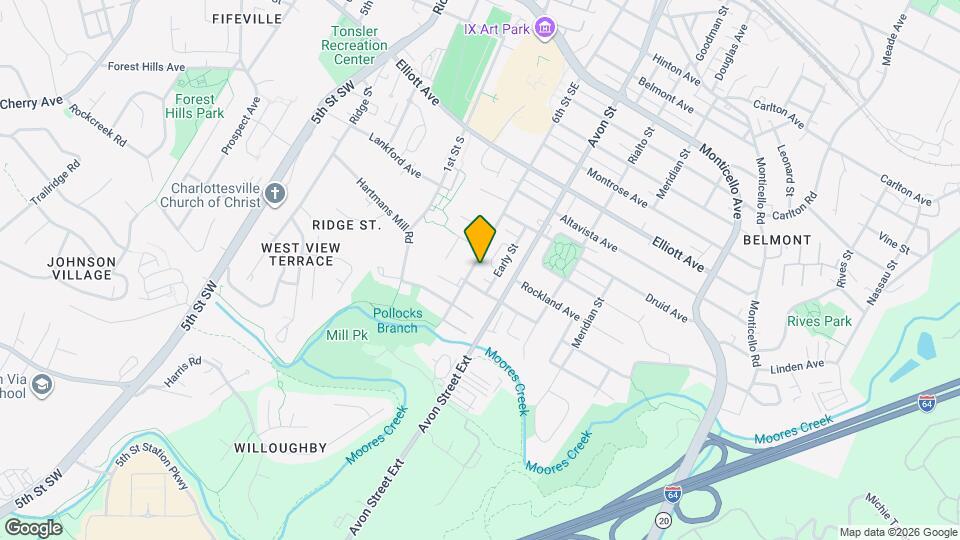 1502 6th St SE Map and Location Details