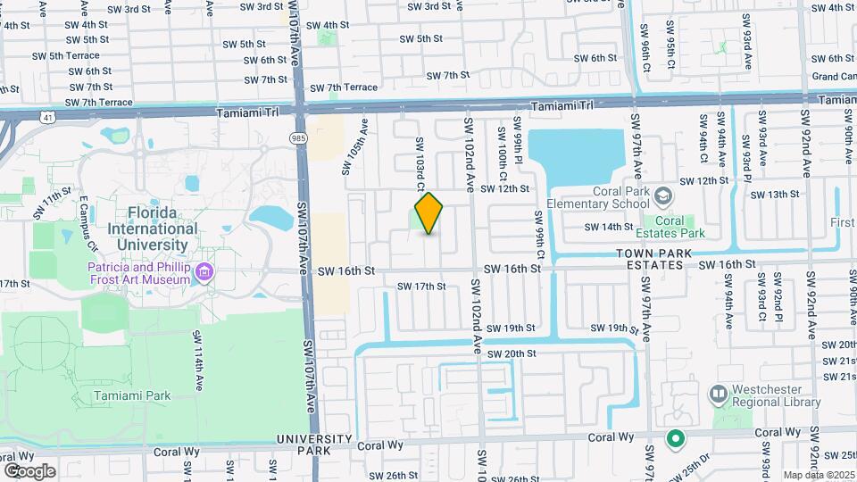 1429 SW 103rd Ave Map and Location Details