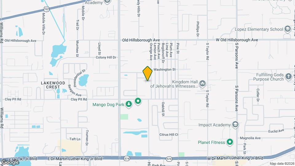 11912 Mango Groves Blvd Map and Location Details