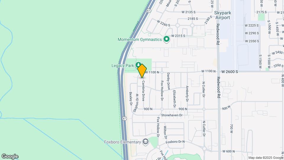 1057 Cambria Drive Map and Location Details