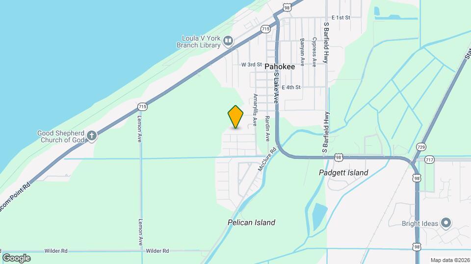 529 Pahokee Cir Mapa y Detalles de la Ubicación