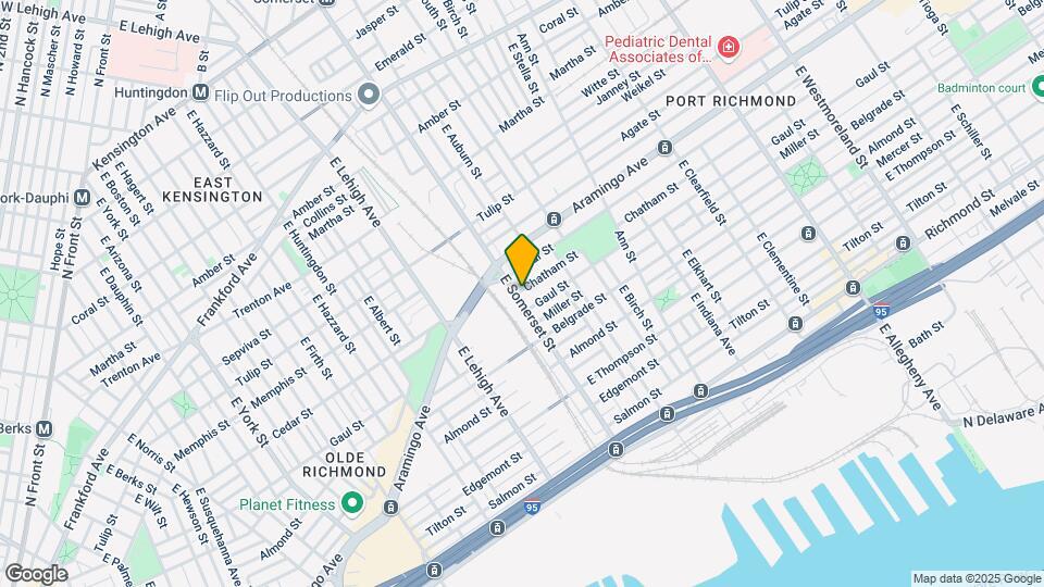 2421 E Somerset St Map and Location Details