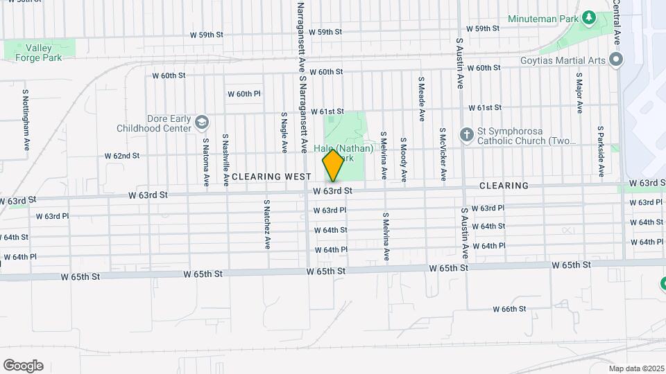 6318 W 63rd St Mapa y Detalles de la Ubicación