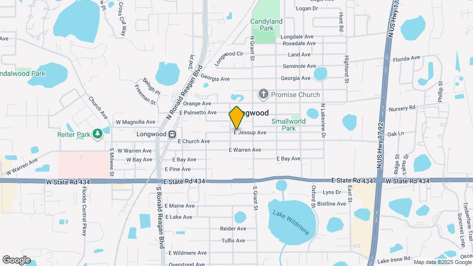 424 E Jessup Ave Map and Location Details