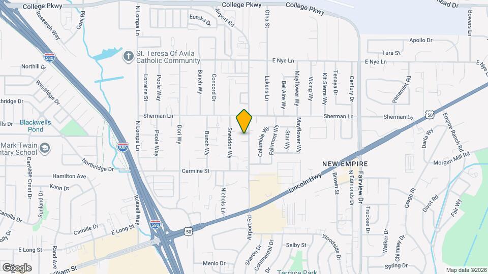 2308 Airport Rd Map and Location Details