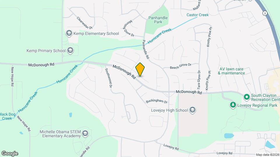 1411 Pebble Ridge Ln Map and Location Details
