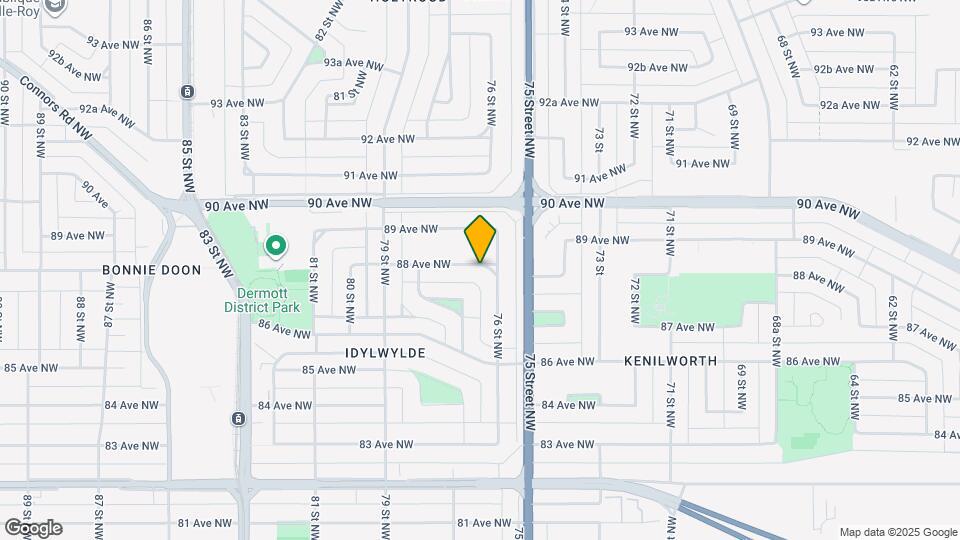 7607-76088 88 Ave NW Map and Location Details