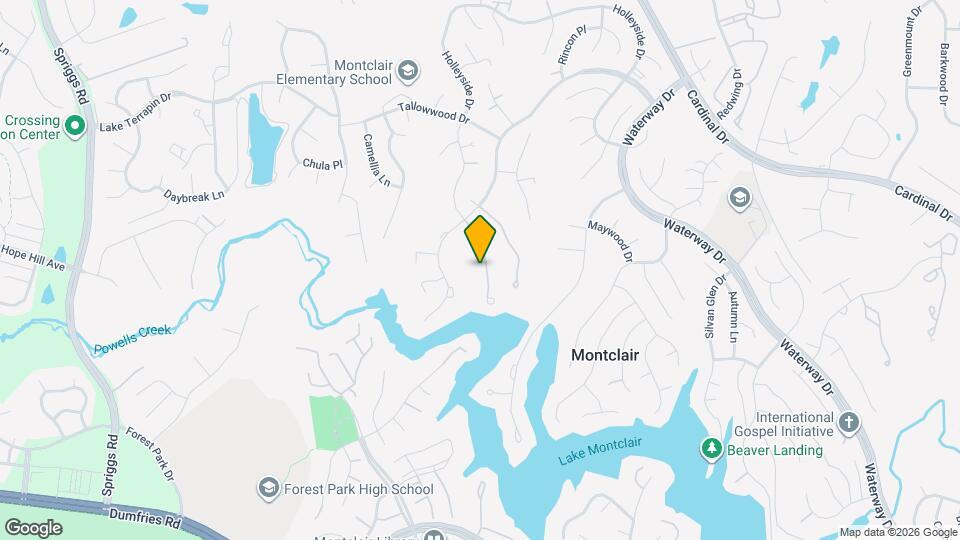 15242 Streamside Ct Map and Location Details