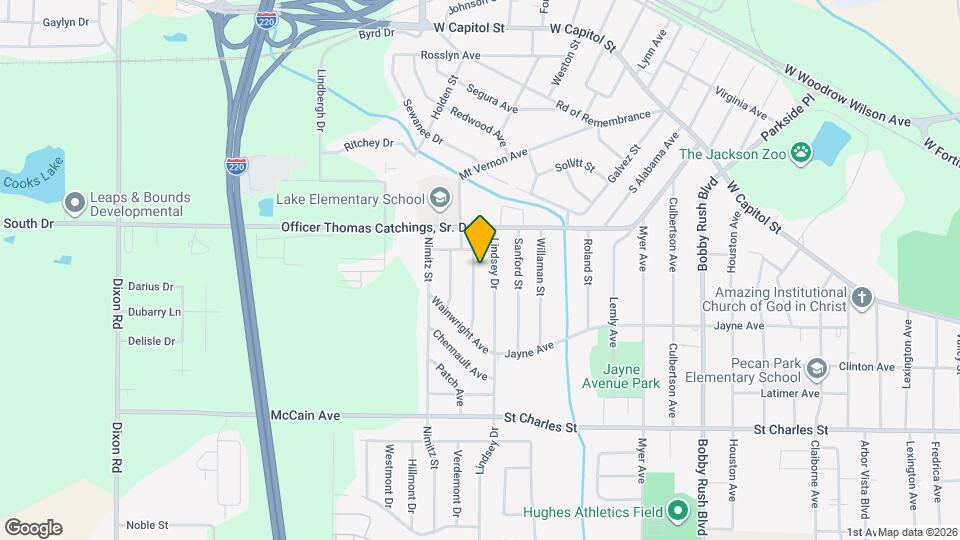 210 Eisenhower St Map and Location Details