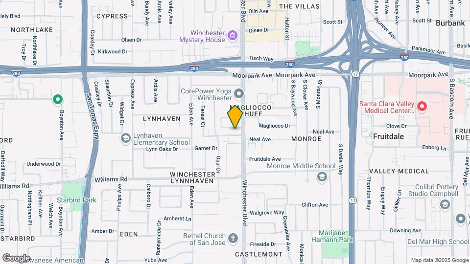 3131 Neal Ave Map and Location Details