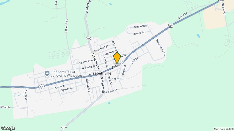 78 E Main St Mapa y Detalles de la Ubicación