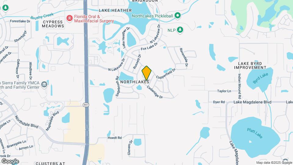 16003 Woodpine Dr Map and Location Details