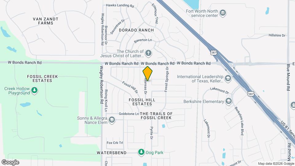 10524 Aransas Dr Map and Location Details