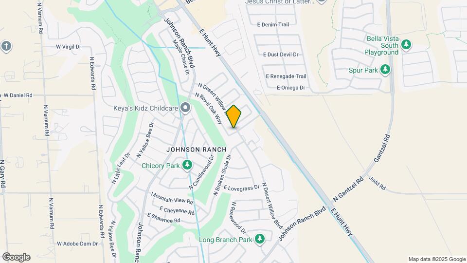 30012 N Desert Willow Blvd Map and Location Details