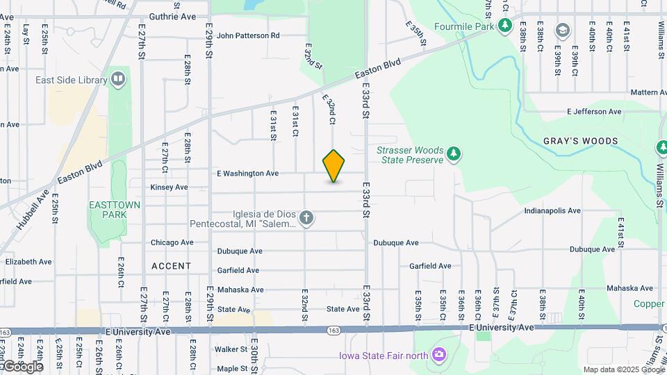 3234 Kinsey Ave Map and Location Details