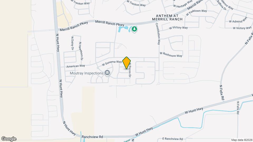 7238 W Candlewood Way Map and Location Details