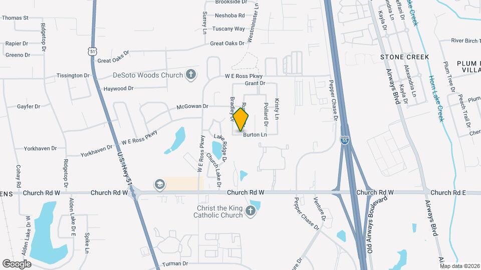 769 Burton Ln Map and Location Details