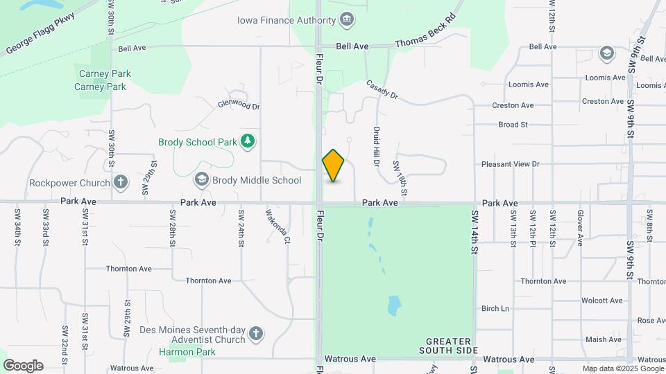 3131 Fleur Dr Map and Location Details