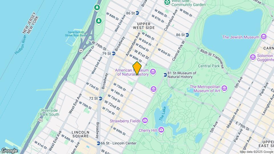 370 Columbus Avenue Map and Location Details