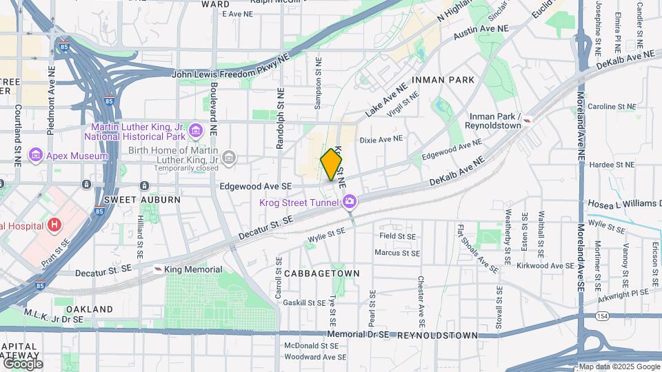 679 Edgewood Ave NE Mapa y Detalles de la Ubicación