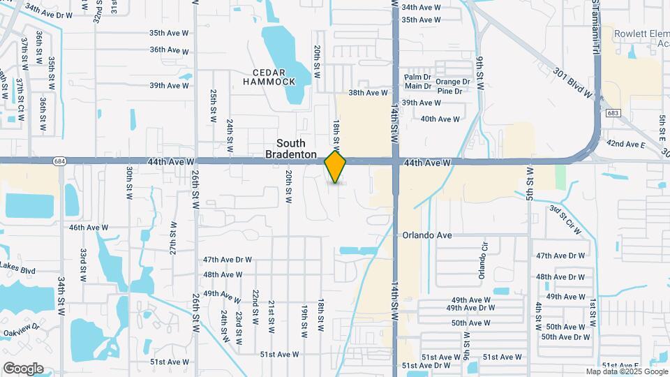 4444 17th St W, Unit A Mapa y Detalles de la Ubicación