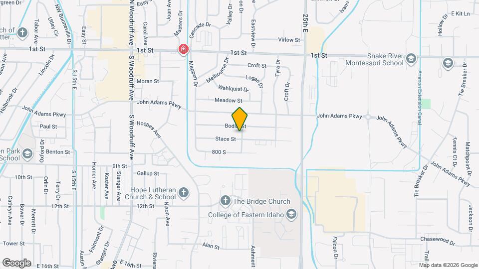 672 Foster Dr Mapa y Detalles de la Ubicación