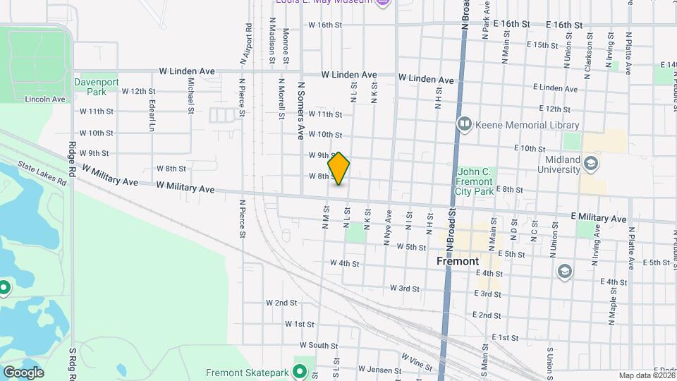 726 W Military Ave Map and Location Details