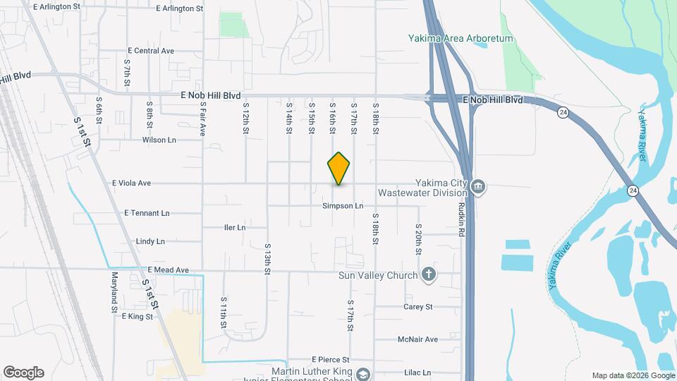 1603 S 16th St Map and Location Details