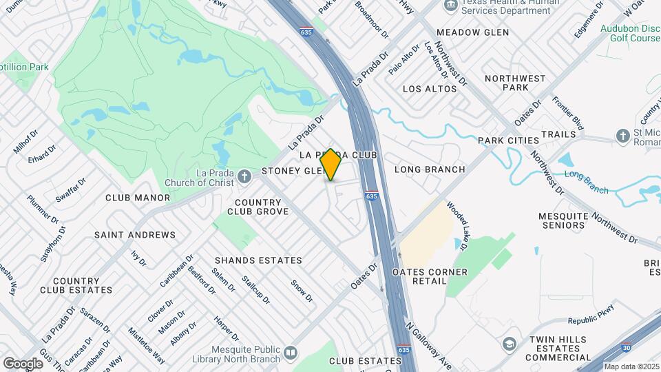 5412 Village Green Dr Map and Location Details