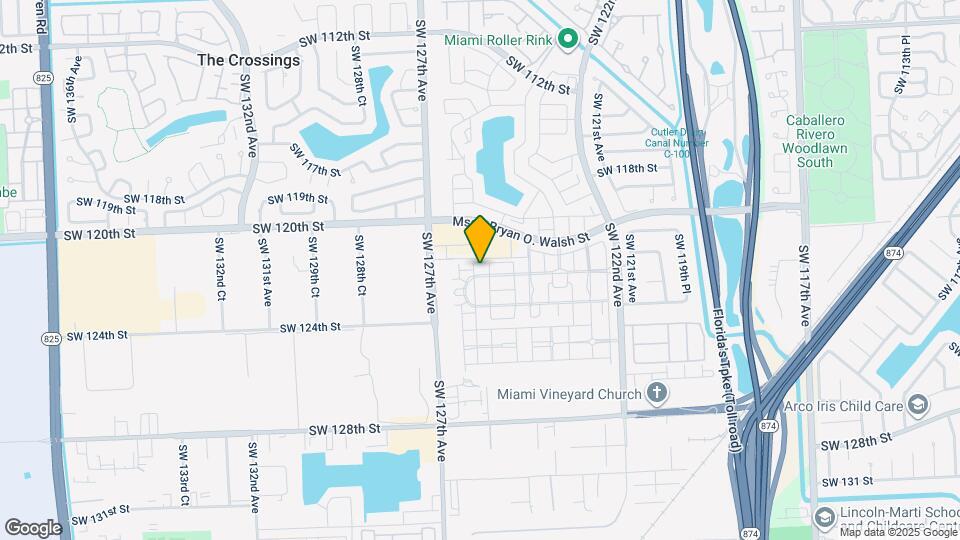 12185 SW 125th Ct Mapa y Detalles de la Ubicación