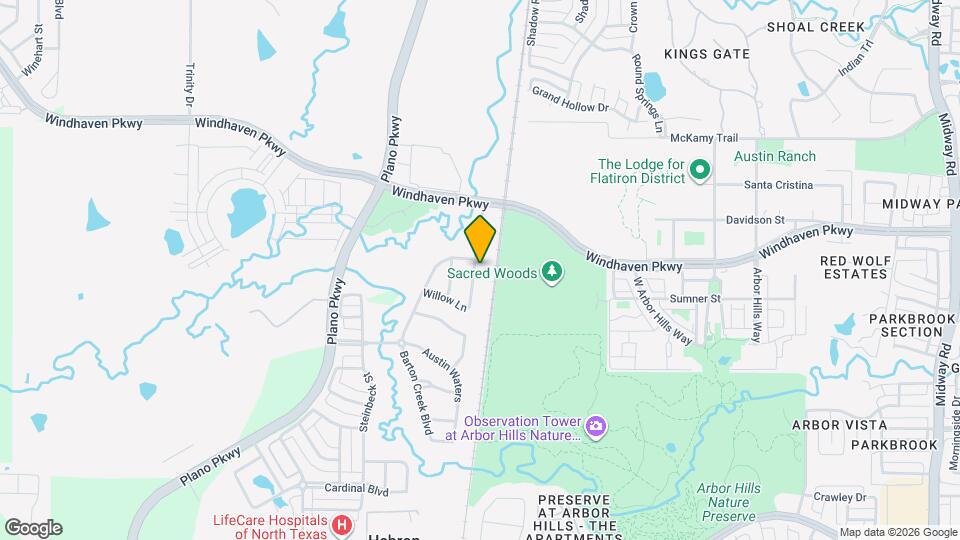 2645 Walnut Creek Ln Map and Location Details