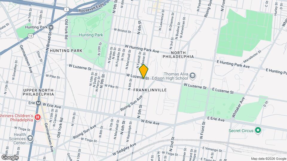 3948 N 5th St Map and Location Details