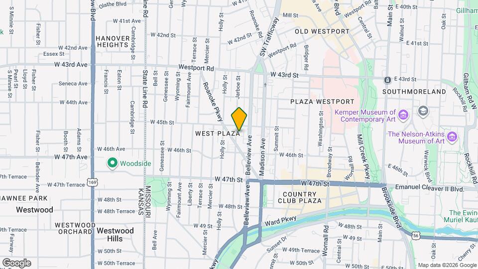 4517 Jarboe St Map and Location Details