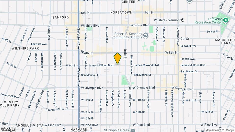 901 S Ardmore Ave Map and Location Details