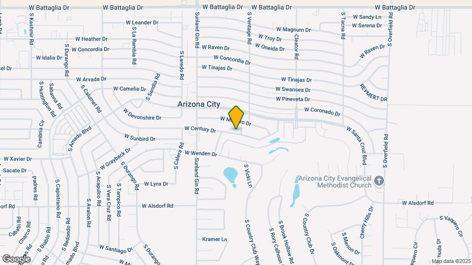 9301 W Century Dr Map and Location Details