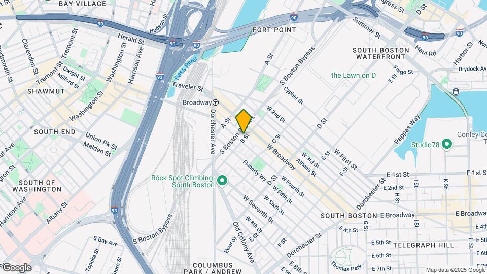 88 B St, Unit 102 Map and Location Details