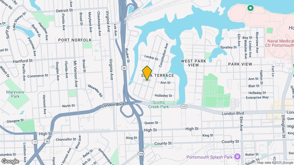 256 Idlewood Ave Map and Location Details