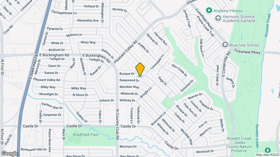 1517 Deepwood Dr Map and Location Details