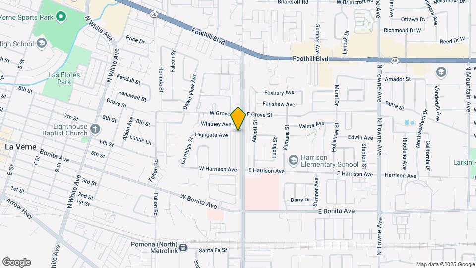 3017 N Garey Ave Map and Location Details