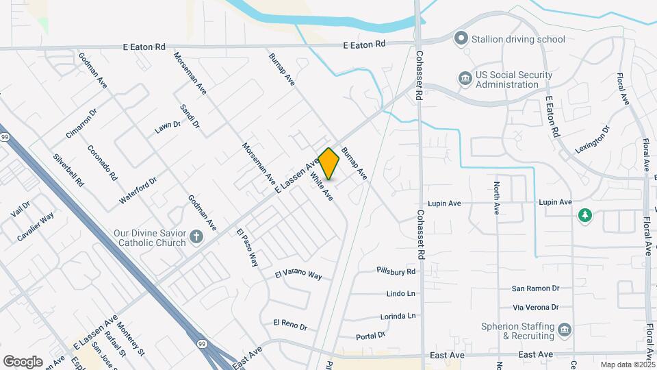 2738 White Ave Map and Location Details