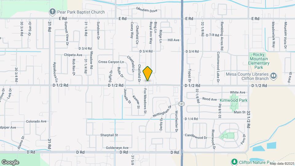 450 Fox Meadows Ct Map and Location Details